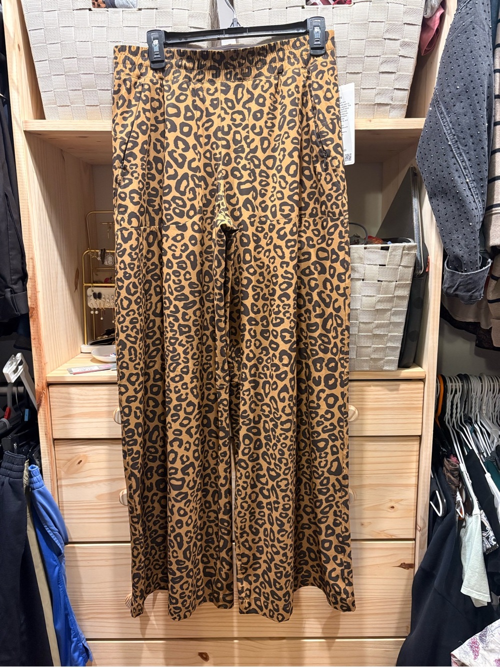 lululemon athletica Leopard-Print Swift Wide Leg Pants - Brown & Black